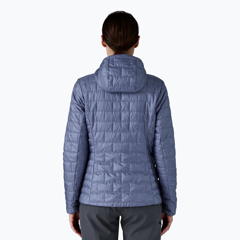 Women's down jacket Patagonia Nano Puff Hoody current blue 3
