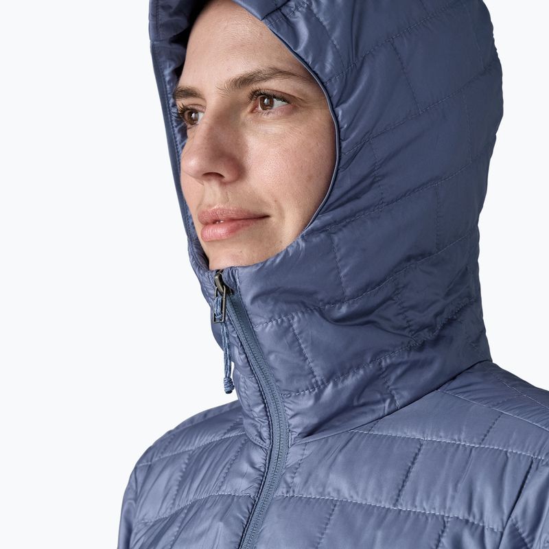 Women's down jacket Patagonia Nano Puff Hoody current blue 7