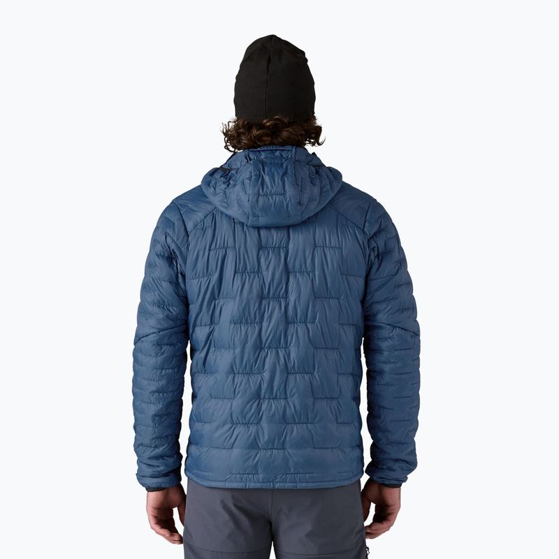 Men's down jacket Patagonia Micro Puff Hoody clement blue 2