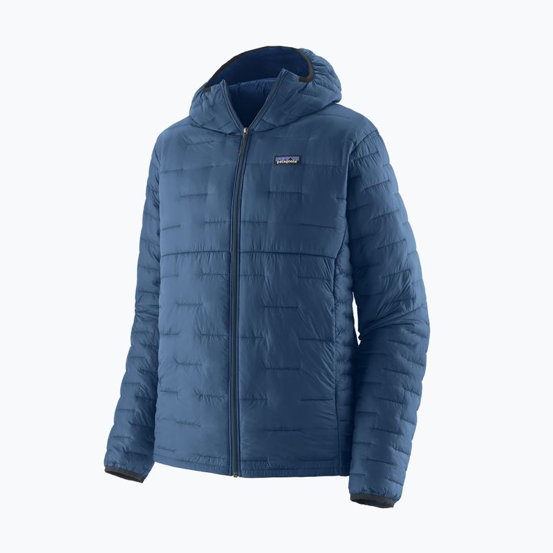 Men's down jacket Patagonia Micro Puff Hoody clement blue 4