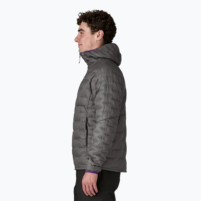 Men's down jacket Patagonia Micro Puff Hoody forge grey 3