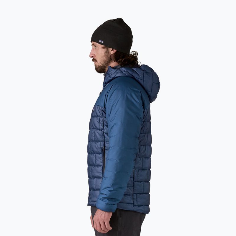 Men's down jacket Patagonia Hi-Loft Nano Puff Hoody clement blue 3