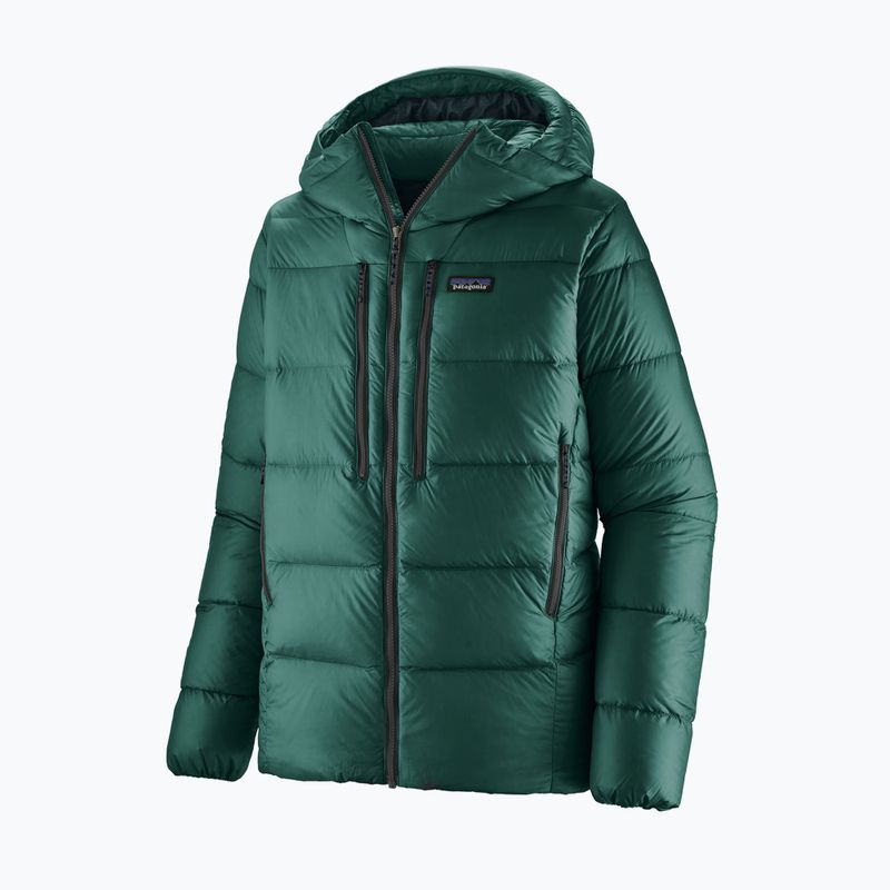Patagonia men's down jacket Fitz Roy Down Hoody cascade green