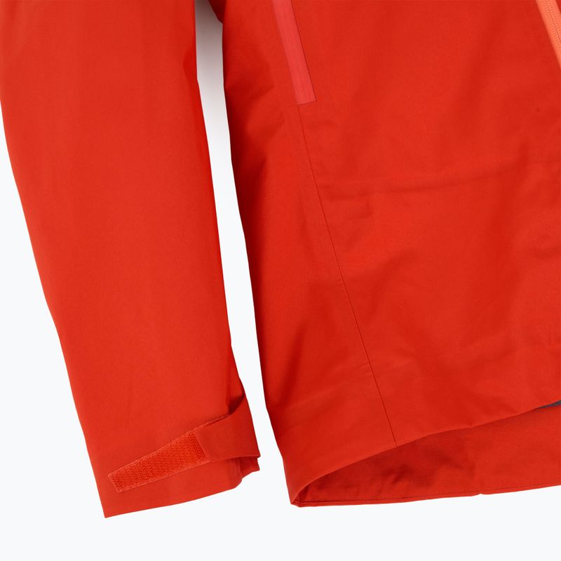 Women's rain jacket Patagonia Pluma Pro sizzle red 5