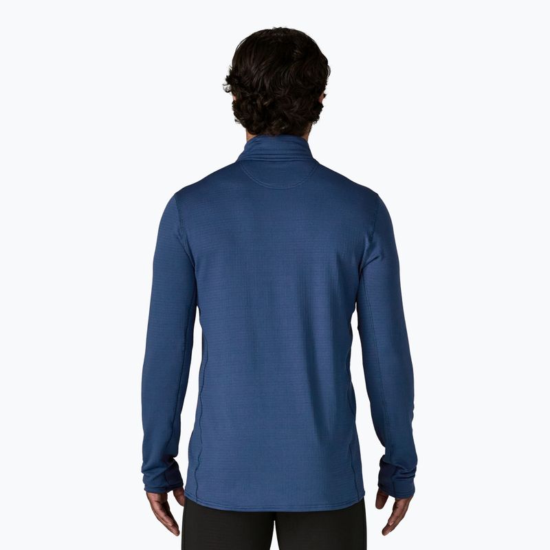 Men's sweatshirt Patagonia Cap Termal Weight Zip Neck clement blue 2