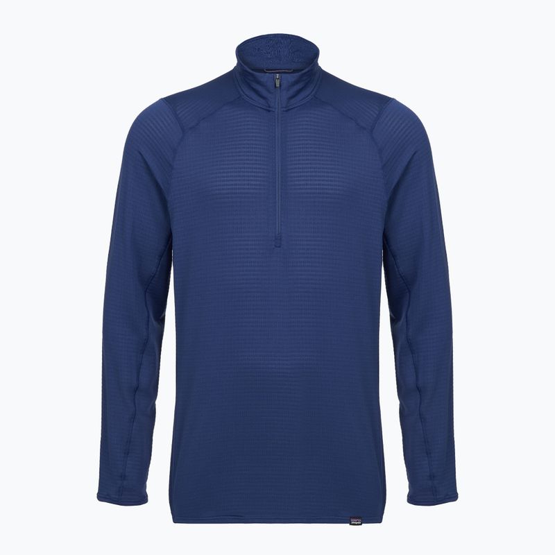 Men's sweatshirt Patagonia Cap Termal Weight Zip Neck clement blue 3