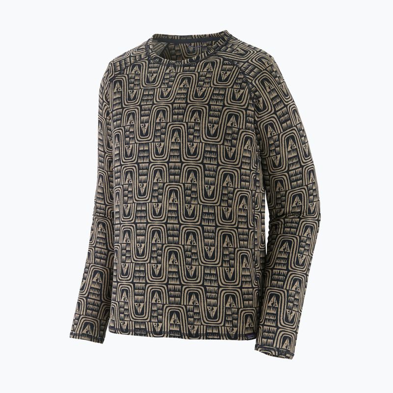 Men's thermal longsleeve Patagonia Cap Mid Weight Crew flow / sunken blue 3