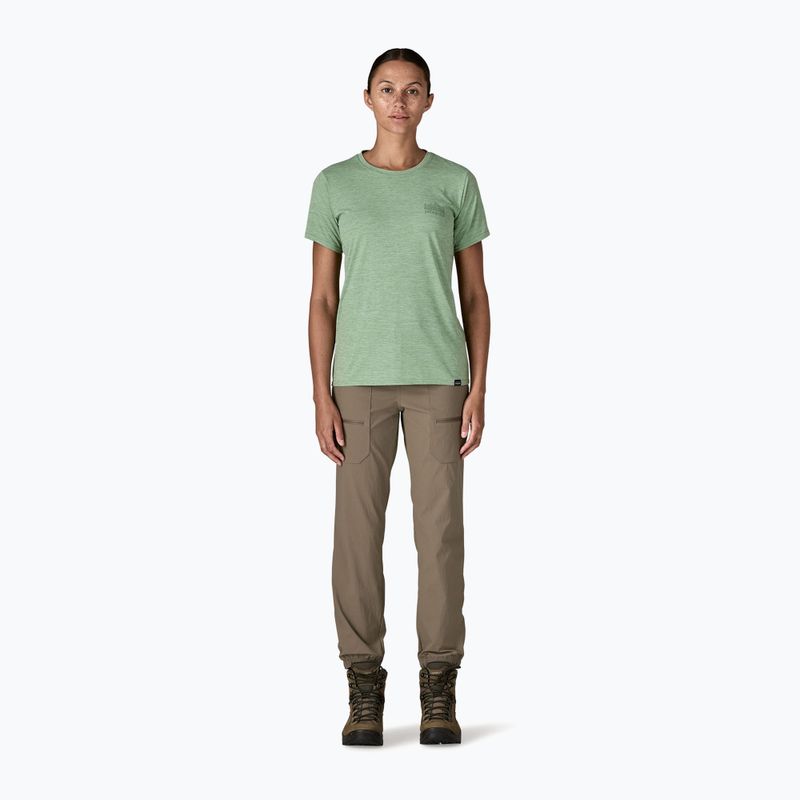 Women's T-shirt Patagonia Cap Cool Daily Graphic Shirt strataspire / ellwood green x-dye 2