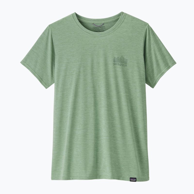 Women's T-shirt Patagonia Cap Cool Daily Graphic Shirt strataspire / ellwood green x-dye 4
