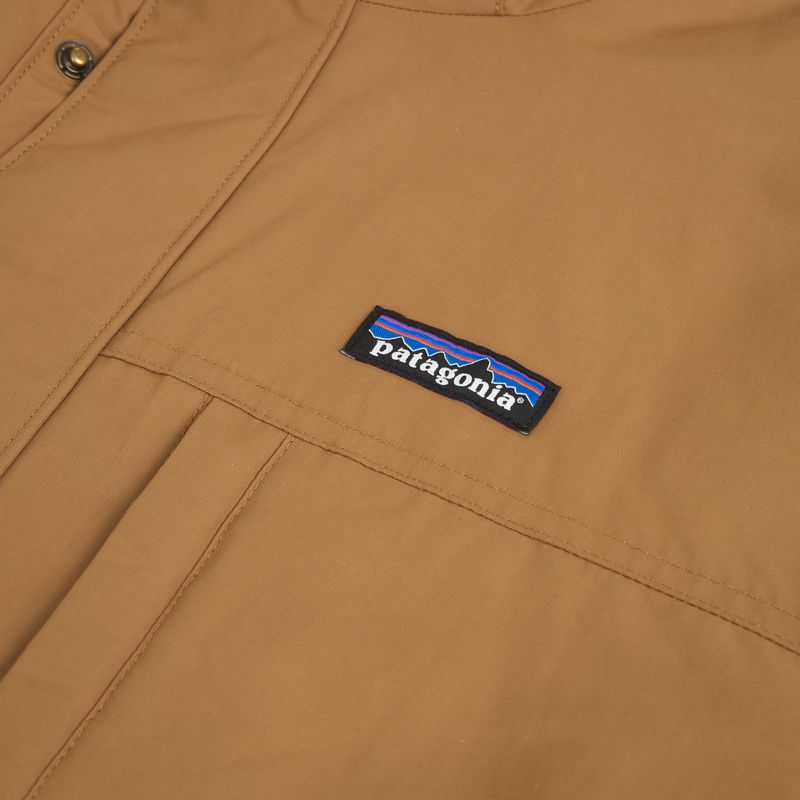 Men's down jacket Patagonia Isthmus Parka deer brown 5
