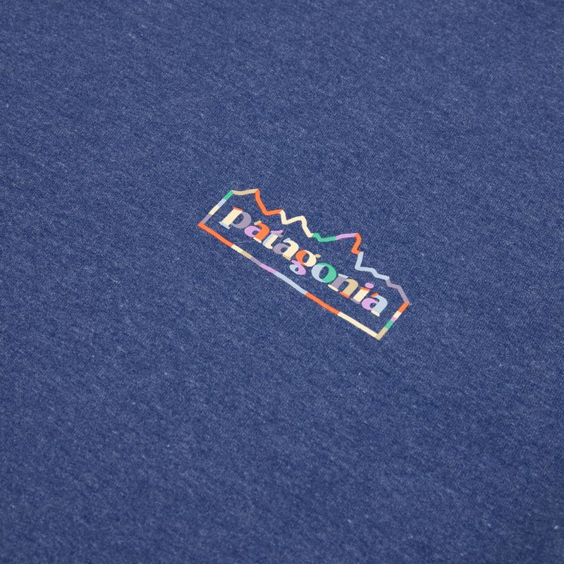Men's sweatshirt Patagonia Lightweight Unity Fitz Wildrise Crew clement blue 3