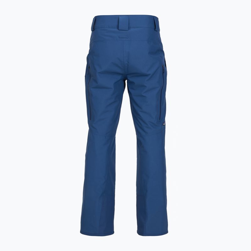 Men's ski trousers Patagonia Insulated Powder Town clement blue 2