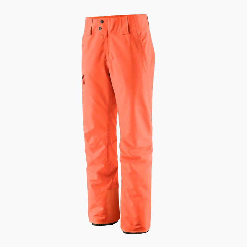 Women's ski trousers Patagonia Insulated Powder Town orange peel