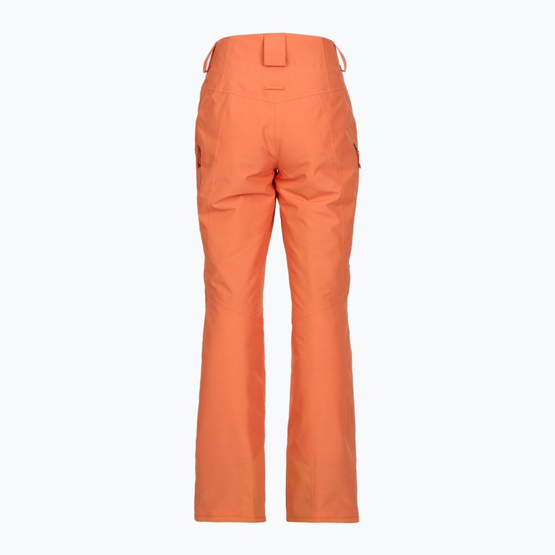 Women's ski trousers Patagonia Insulated Powder Town orange peel 2