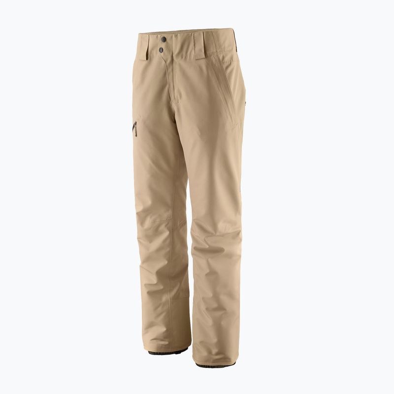 Women's ski trousers Patagonia Insulated Powder Town oar tan