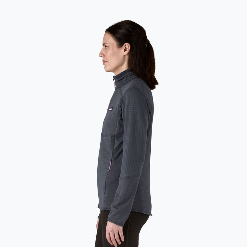 Women's sweatshirt Patagonia R1 Hybrid smolder blue 3