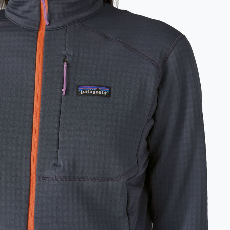 Women's sweatshirt Patagonia R1 Hybrid smolder blue 6