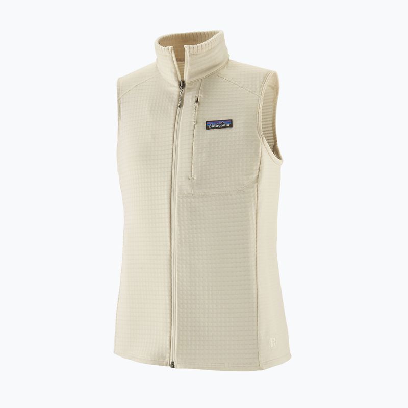 Women's gilet Patagonia R1 wool white 4