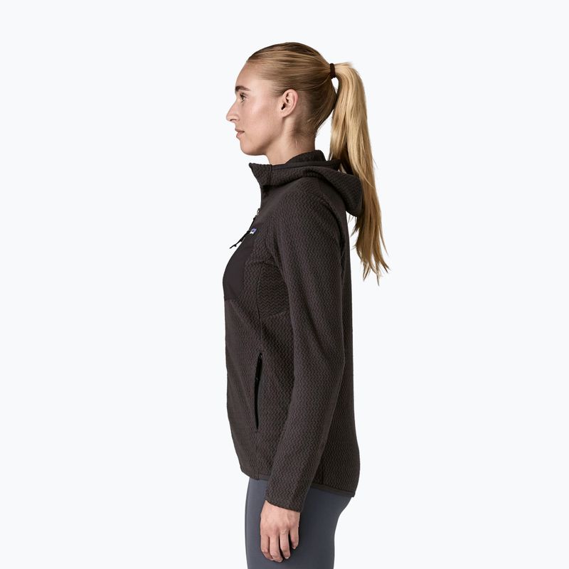 Women's fleece sweatshirt Patagonia R1 Air Full-Zip Hoody black 4
