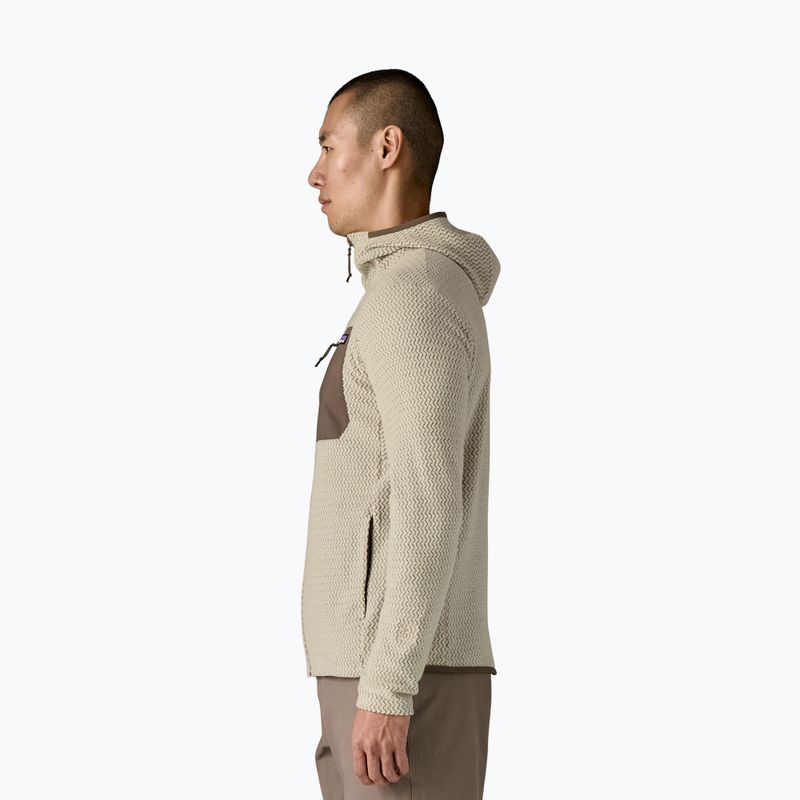 Men's trekking sweatshirt Patagonia R1 Air Full-Zip Hoody pelican 4