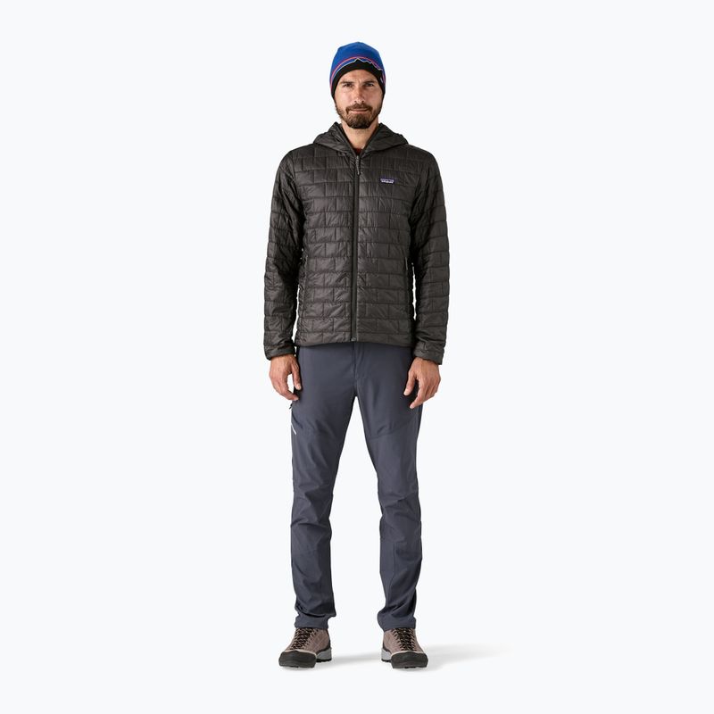Men's down jacket Patagonia Nano Puff Hoody black 2