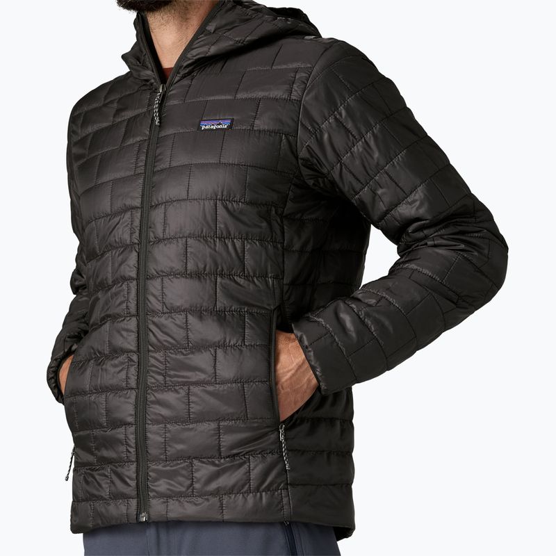 Men's down jacket Patagonia Nano Puff Hoody black 6