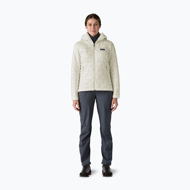 Women's down jacket Patagonia Nano Puff Hoody birch white 2