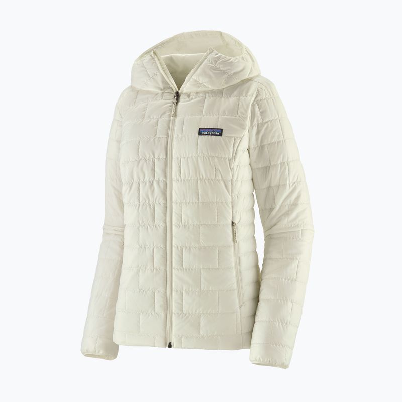 Women's down jacket Patagonia Nano Puff Hoody birch white 5