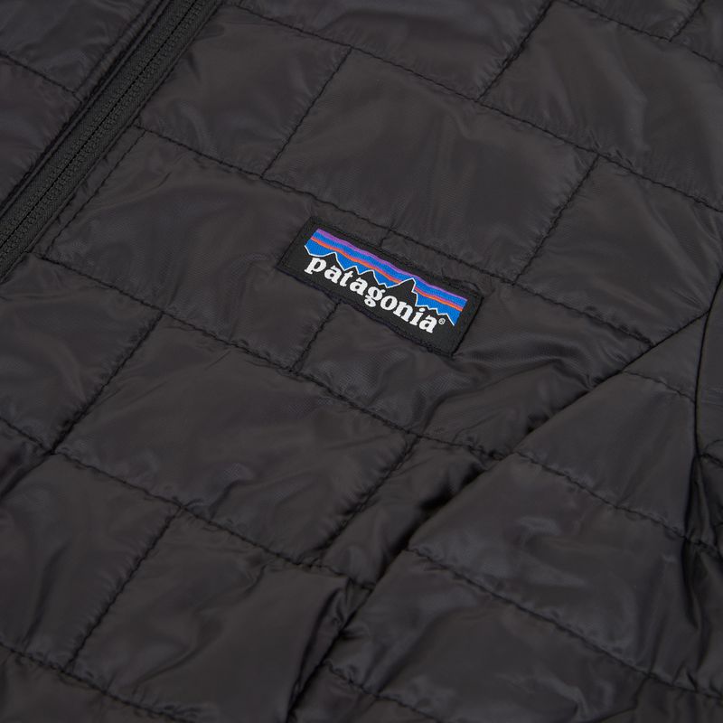 Women's insulated jacket Patagonia Nano Puff smolder black 3