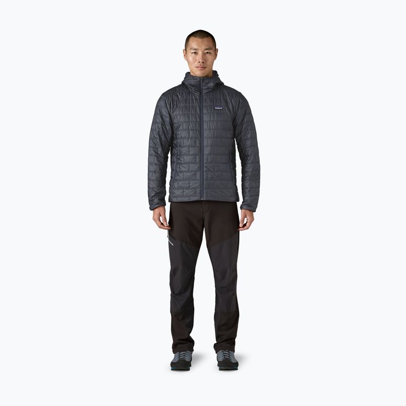 Men's down jacket Patagonia Nano Puff Hoody smolder blue 2