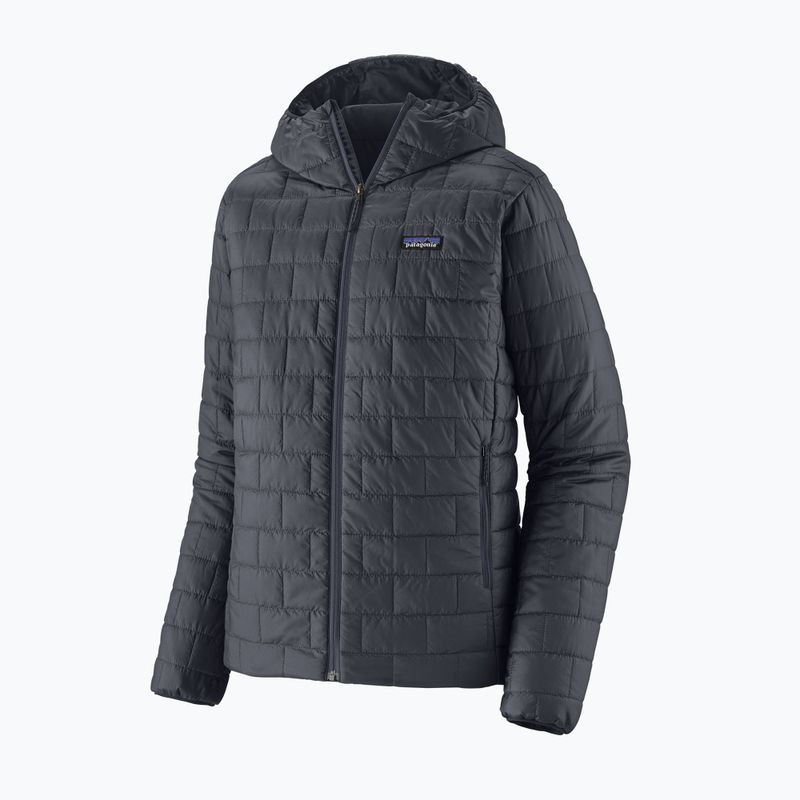 Men's down jacket Patagonia Nano Puff Hoody smolder blue 10