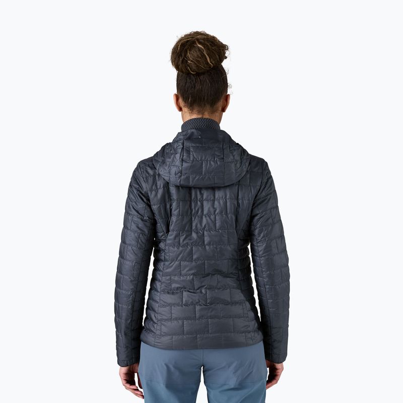 Women's insulated jacket Patagonia Nano Puff Hoody smolder blue 3