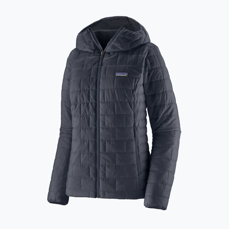 Women's insulated jacket Patagonia Nano Puff Hoody smolder blue 5