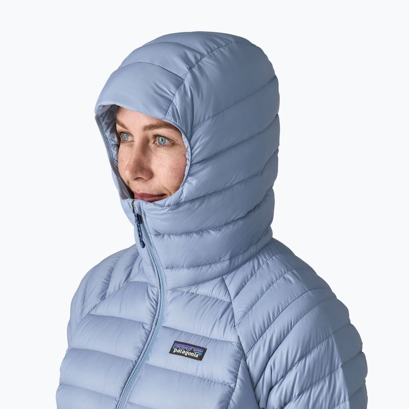 Women's down jacket Patagonia Down Sweater Hoody barnacle blue 5