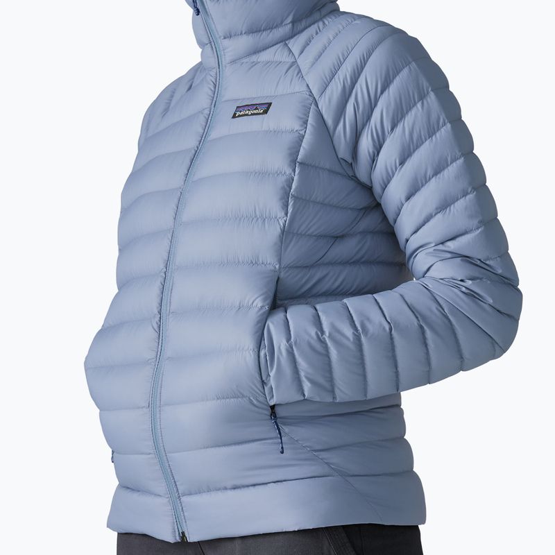 Women's down jacket Patagonia Down Sweater Hoody barnacle blue 6