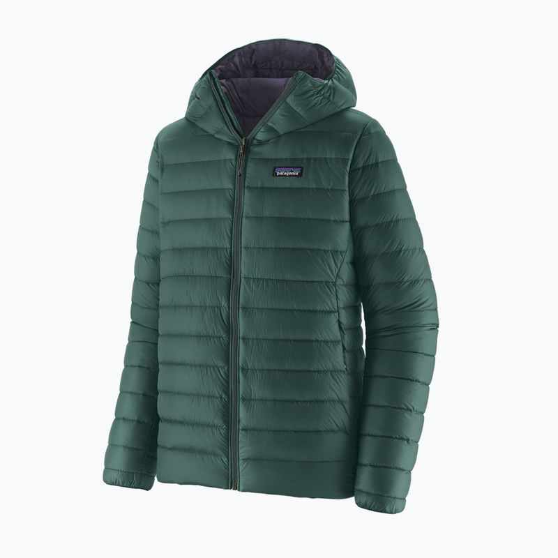 Men's down jacket Patagonia Down Sweater Hoody cascade green 5