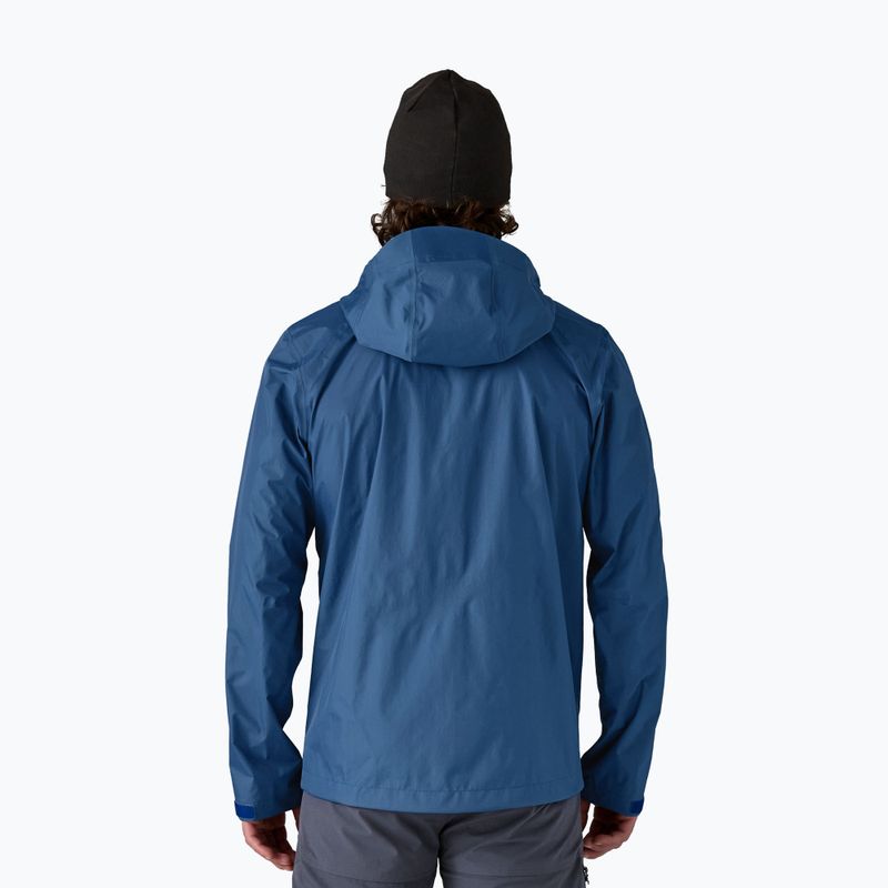 Men's Patagonia Torrentshell 3L Rain jacket clement blue 2