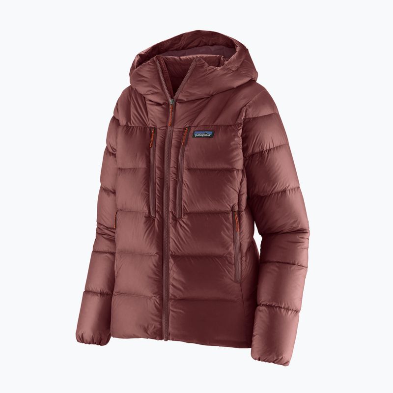 Patagonia women's down jacket Fitz Roy Down Hoody dark ruby w / sizzle red