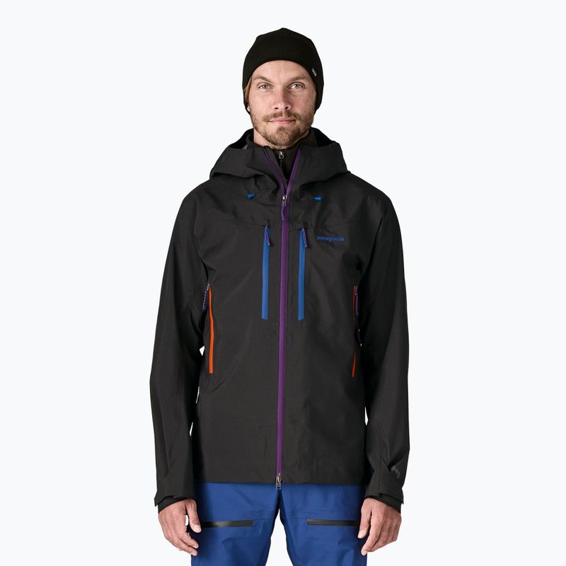 Men's rain jacket Patagonia Pluma Pro black