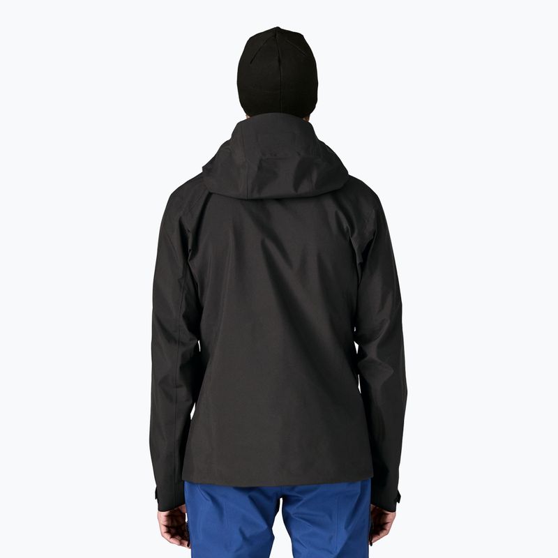 Men's rain jacket Patagonia Pluma Pro black 2