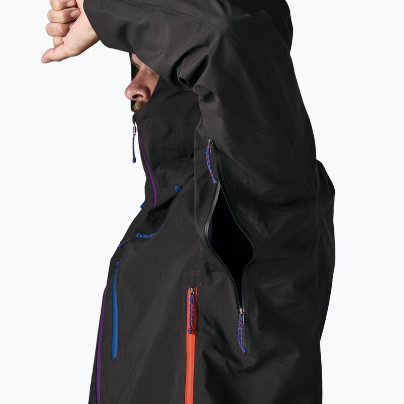Men's rain jacket Patagonia Pluma Pro black 6