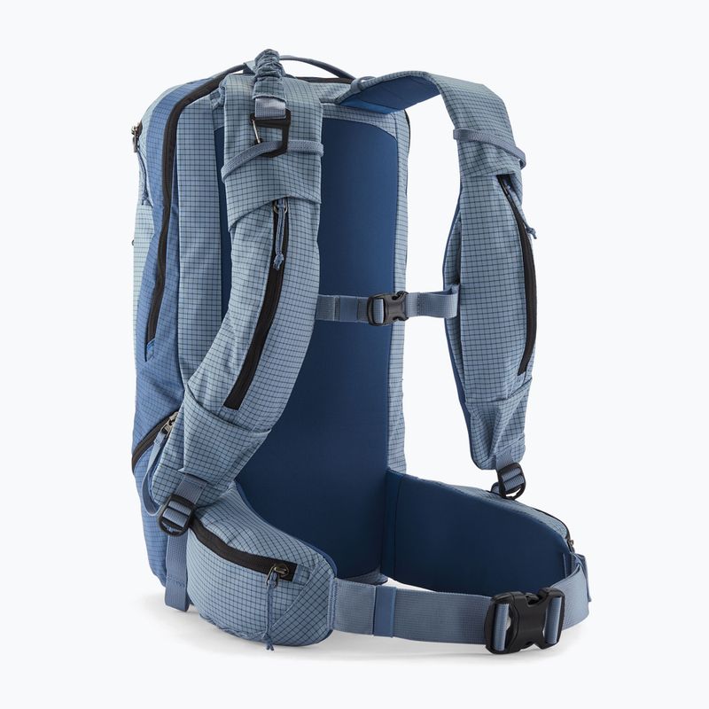 Ski backpack Patagonia Snowdrifter 20 barnacle blue 2