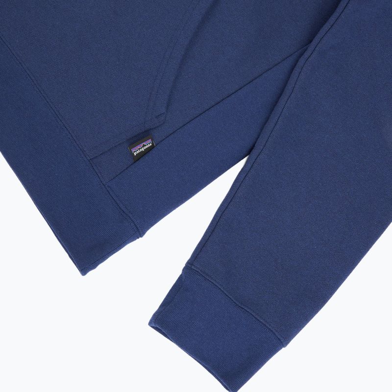 Men's sweatshirt Patagonia Boardshort Logo Uprisal Hoody clement blue 4