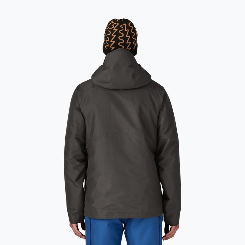 Men's ski jacket Patagonia Insulated Powder Town black 2