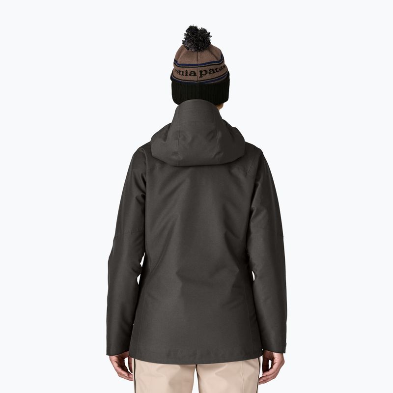 Women's ski jacket Patagonia Insulated Powder Town black 2