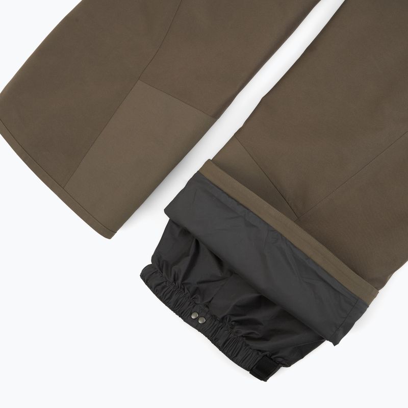 Men's ski trousers Patagonia Insulated Powder Town merlow brown 6