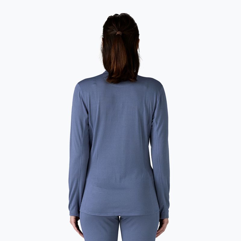 Women's sweatshirt Patagonia Cap Termal Weight Zip Neck clement blue 2