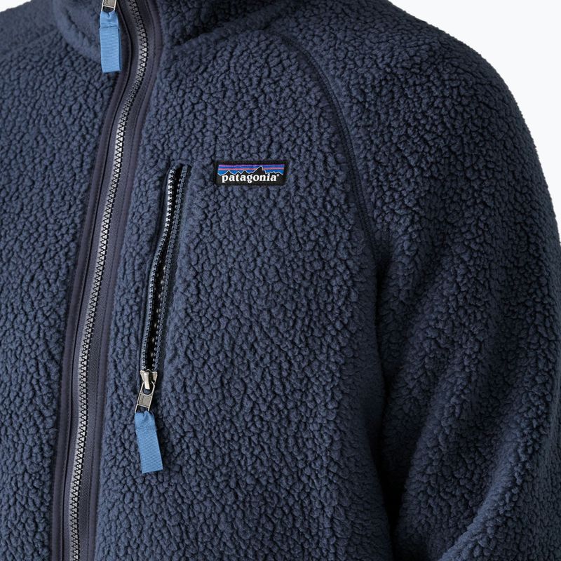 Men's trekking sweatshirt Patagonia Retro Pile new navy w/sunken blue 6
