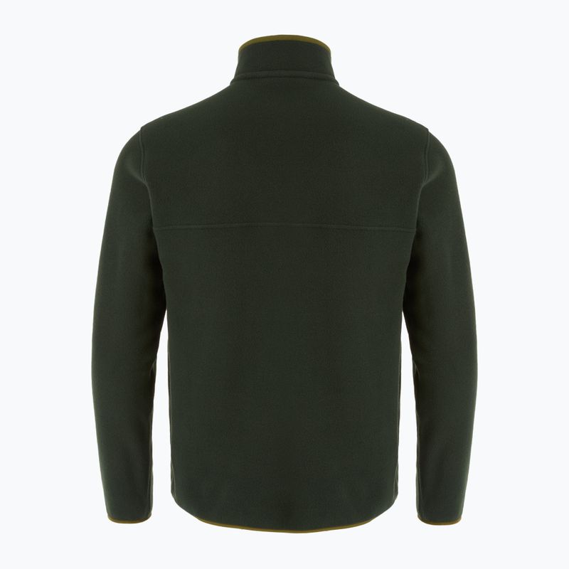 Men's trekking sweatshirt Patagonia LW Synch Snap-T P / O old growth green 2