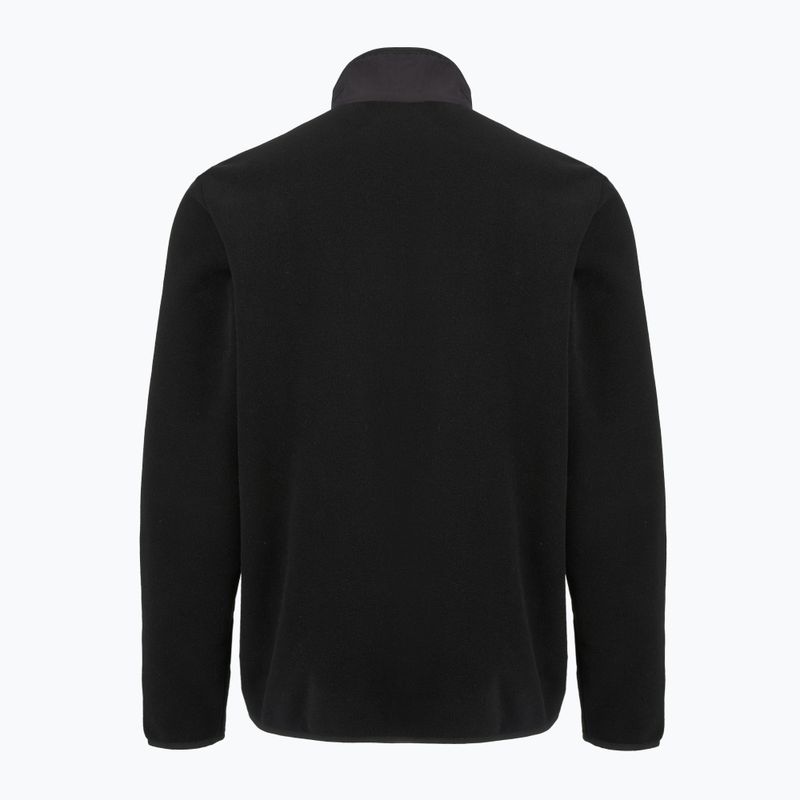 Men's fleece sweatshirt Patagonia Synch black solid 4